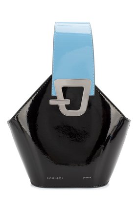 Женская сумка johnny mini DANSE LENTE черного цвета по цене 28300 руб., арт. MINI J0HNNY/JET BLACK/CELESTIAL | Фото 1 Женская сумка johnny mini DANSE LENTE черного цвета, арт. MINI J0HNNY/JET BLACK/CELESTIAL | Фото 1