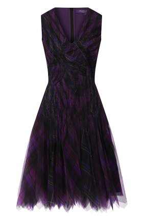 Женское шелковое платье RALPH LAUREN фиолетового цвета по цене 628000 руб., арт. 290773528 | Фото 1 Женское шелковое платье RALPH LAUREN фиолетового цвета, арт. 290773528 | Фото 1 (Материал внешний: Шелк; Рукава: Короткие, Без рукавов; Длина Ж (юбки, платья, шорты): До колена; Материал подклада: Шелк; Случай: Вечерний; Стили: Кэжуэл; Женское Кросс-КТ: Платье-одежда)