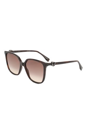 Женские солнцезащитные очки FENDI коричневого цвета по цене 18250 руб., арт. 0318 086 | Фото 1 Женские солнцезащитные очки FENDI коричневого цвета, арт. 0318 086 | Фото 1
