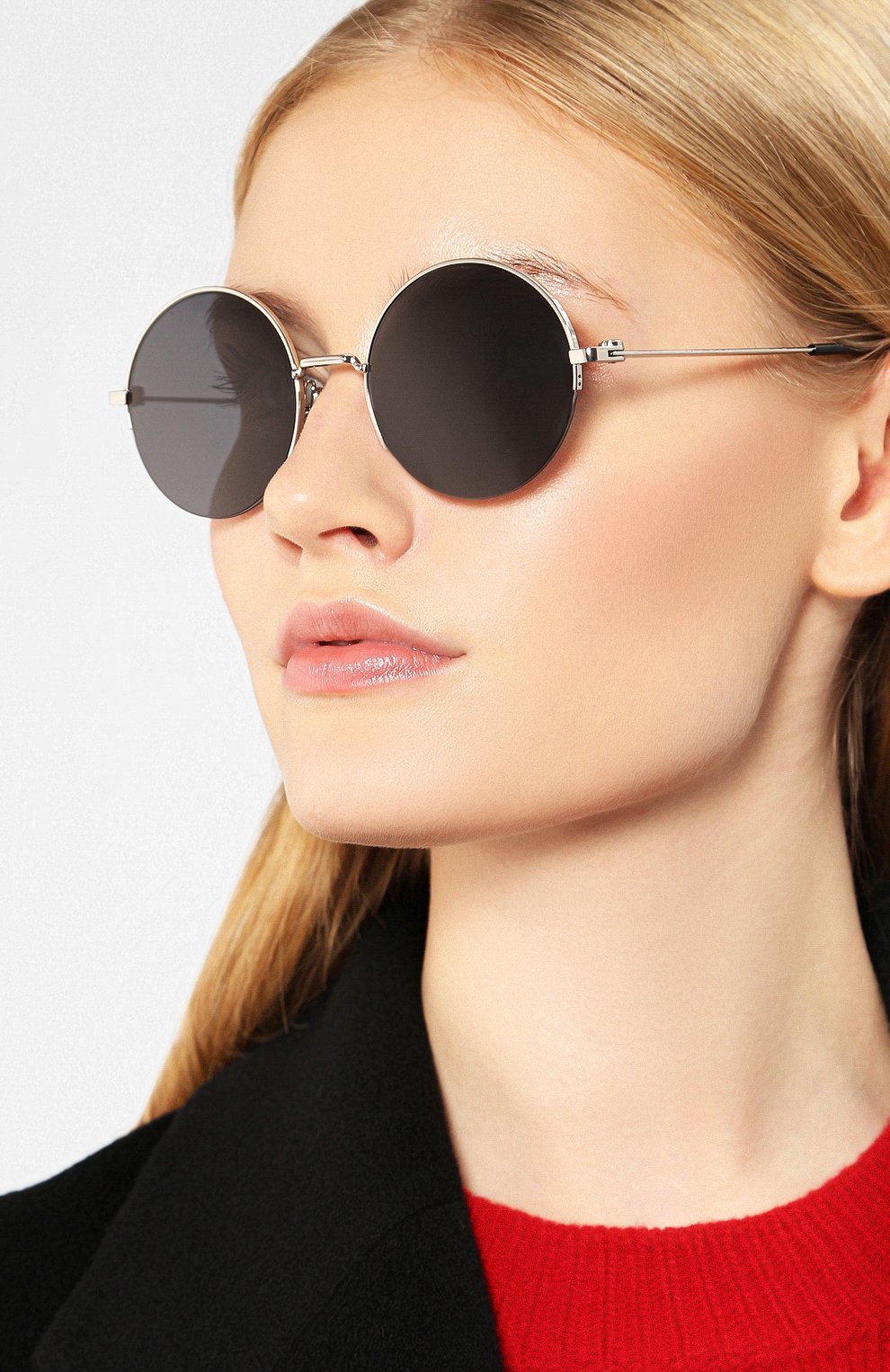 Женские солнцезащитные очки DIOR черного цвета по цене 33100 руб., арт. DI0R180.2F 84J | Фото 2 Женские солнцезащитные очки DIOR черного цвета, арт. DI0R180.2F 84J | Фото 2