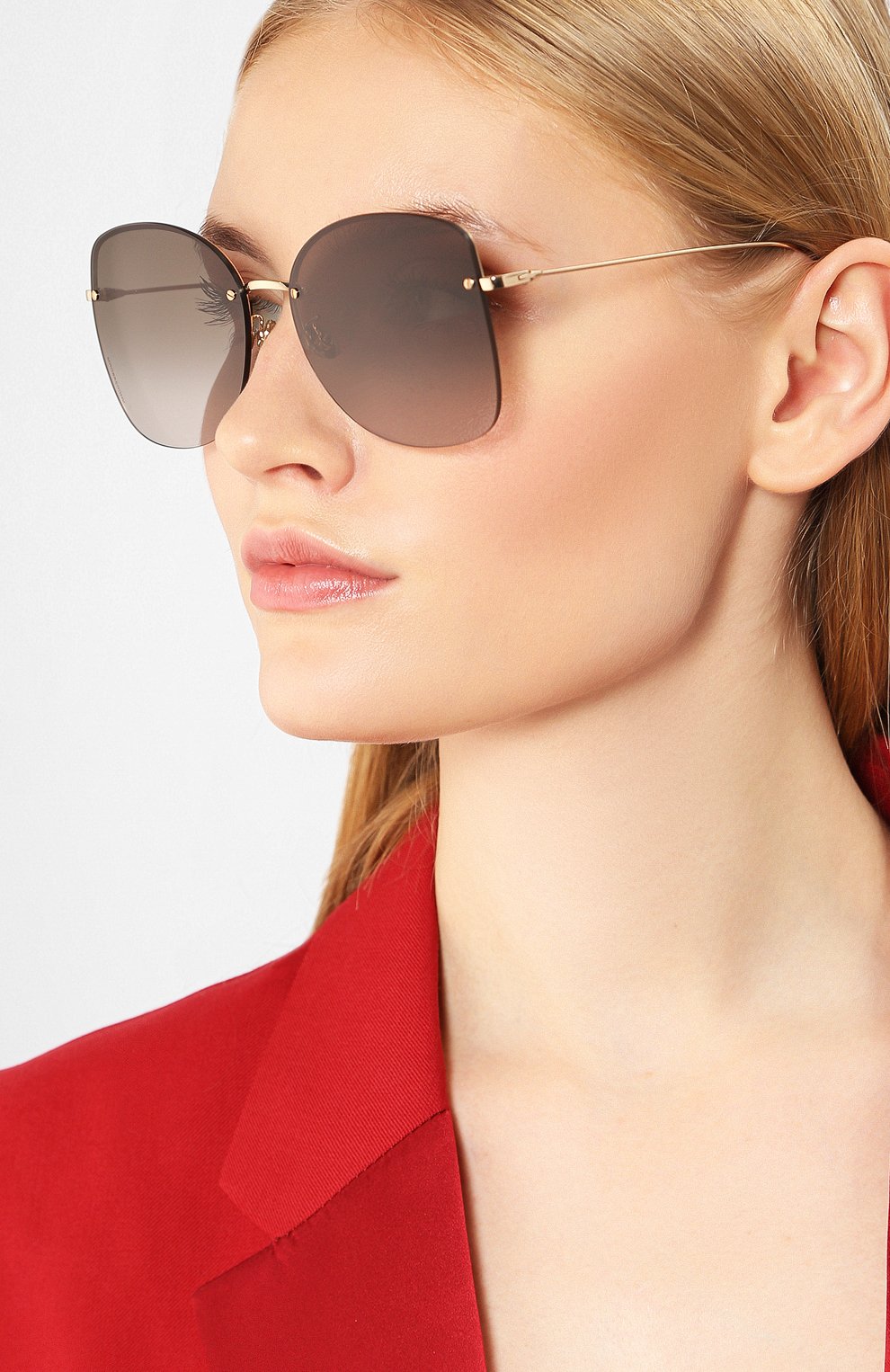 Женские солнцезащитные очки DIOR серого цвета по цене 27200 руб., арт. DI0RSTELLAIRE7F 000 | Фото 2 Женские солнцезащитные очки DIOR серого цвета, арт. DI0RSTELLAIRE7F 000 | Фото 2