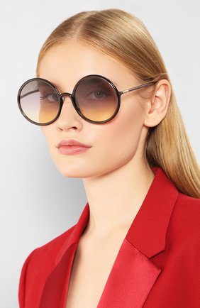 Женские солнцезащитные очки DIOR серого цвета по цене 24300 руб., арт. S0STELLAIRE3 KB7 | Фото 2 Женские солнцезащитные очки DIOR серого цвета, арт. S0STELLAIRE3 KB7 | Фото 2