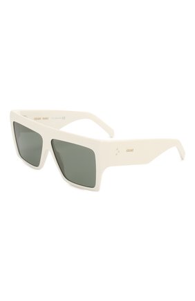 Женские солнцезащитные очки CELINE EYEWEAR белого цвета по цене 26850 руб., арт. CL40092I 21N | Фото 1 Женские солнцезащитные очки CELINE EYEWEAR белого цвета, арт. CL40092I 21N | Фото 1