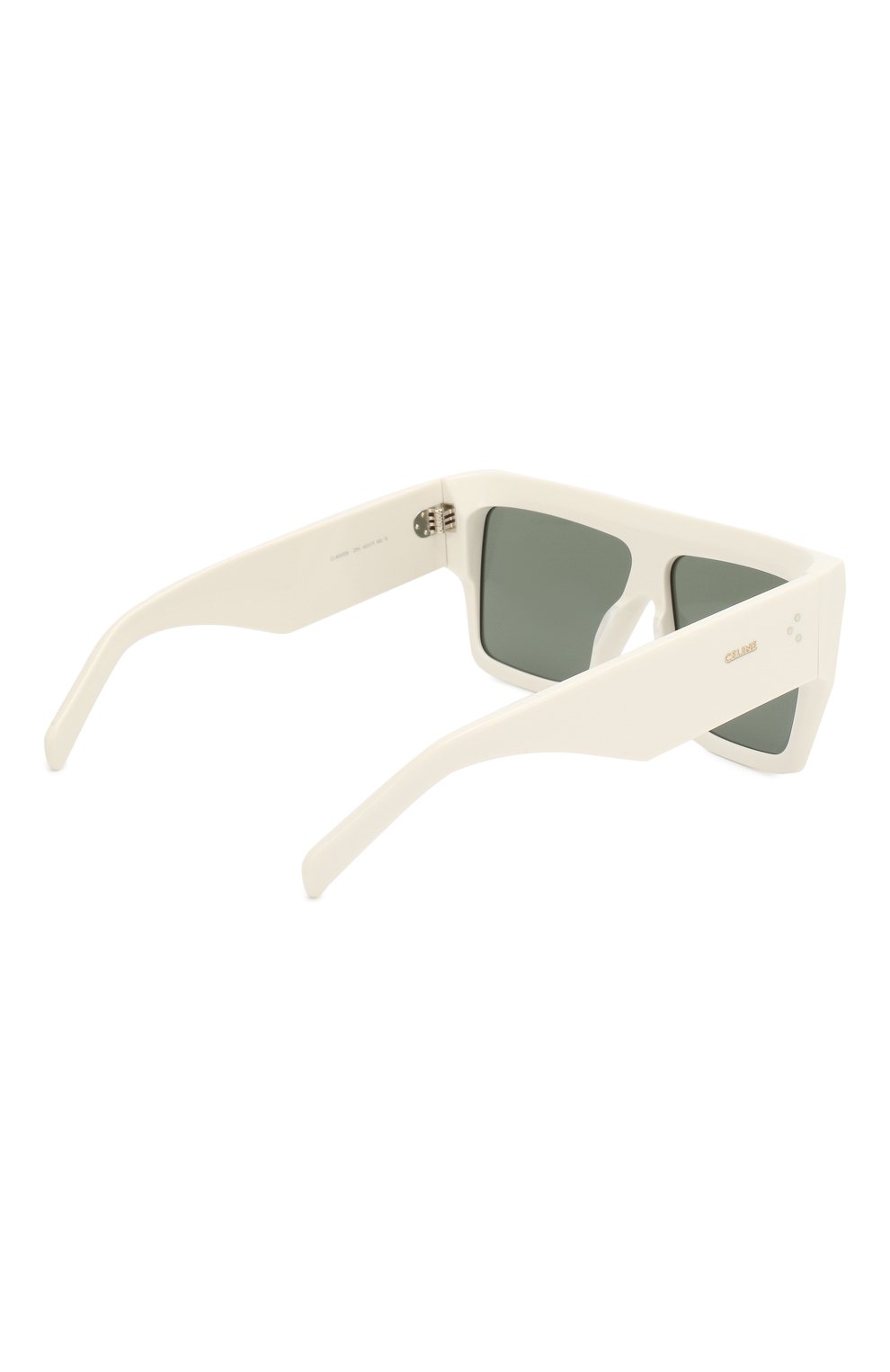 Женские солнцезащитные очки CELINE EYEWEAR белого цвета по цене 26850 руб., арт. CL40092I 21N | Фото 4 Женские солнцезащитные очки CELINE EYEWEAR белого цвета, арт. CL40092I 21N | Фото 4