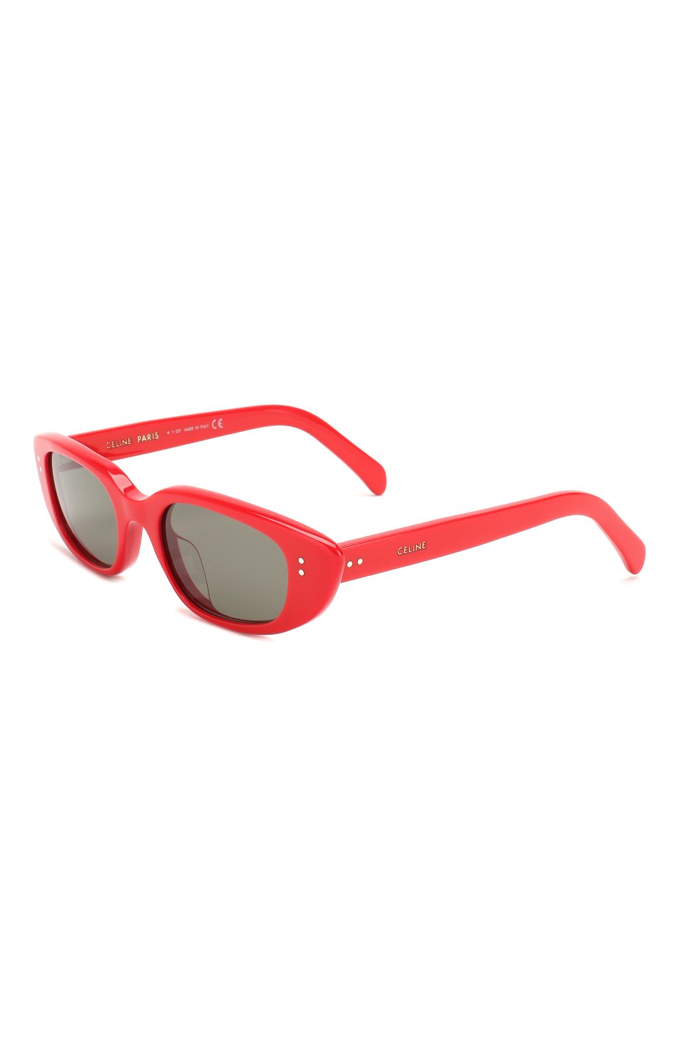 Женские солнцезащитные очки CELINE EYEWEAR красного цвета, арт. CL40095U 68N | Фото 1