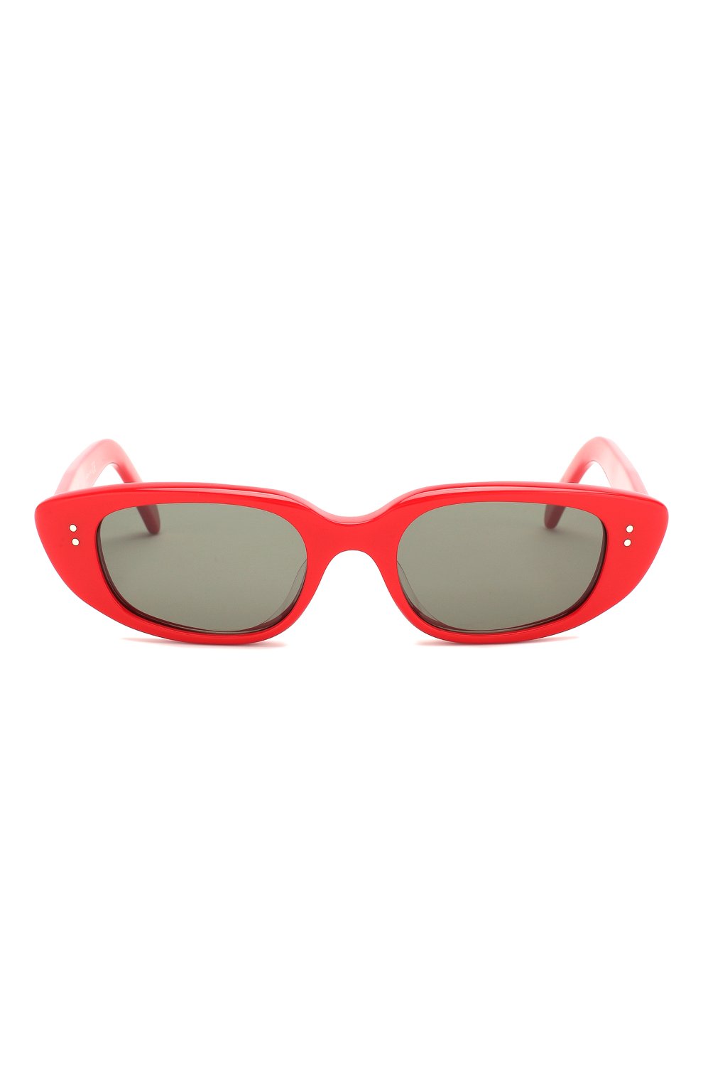 Женские солнцезащитные очки CELINE EYEWEAR красного цвета по цене 25200 руб., арт. CL40095U 68N | Фото 3 Женские солнцезащитные очки CELINE EYEWEAR красного цвета, арт. CL40095U 68N | Фото 3