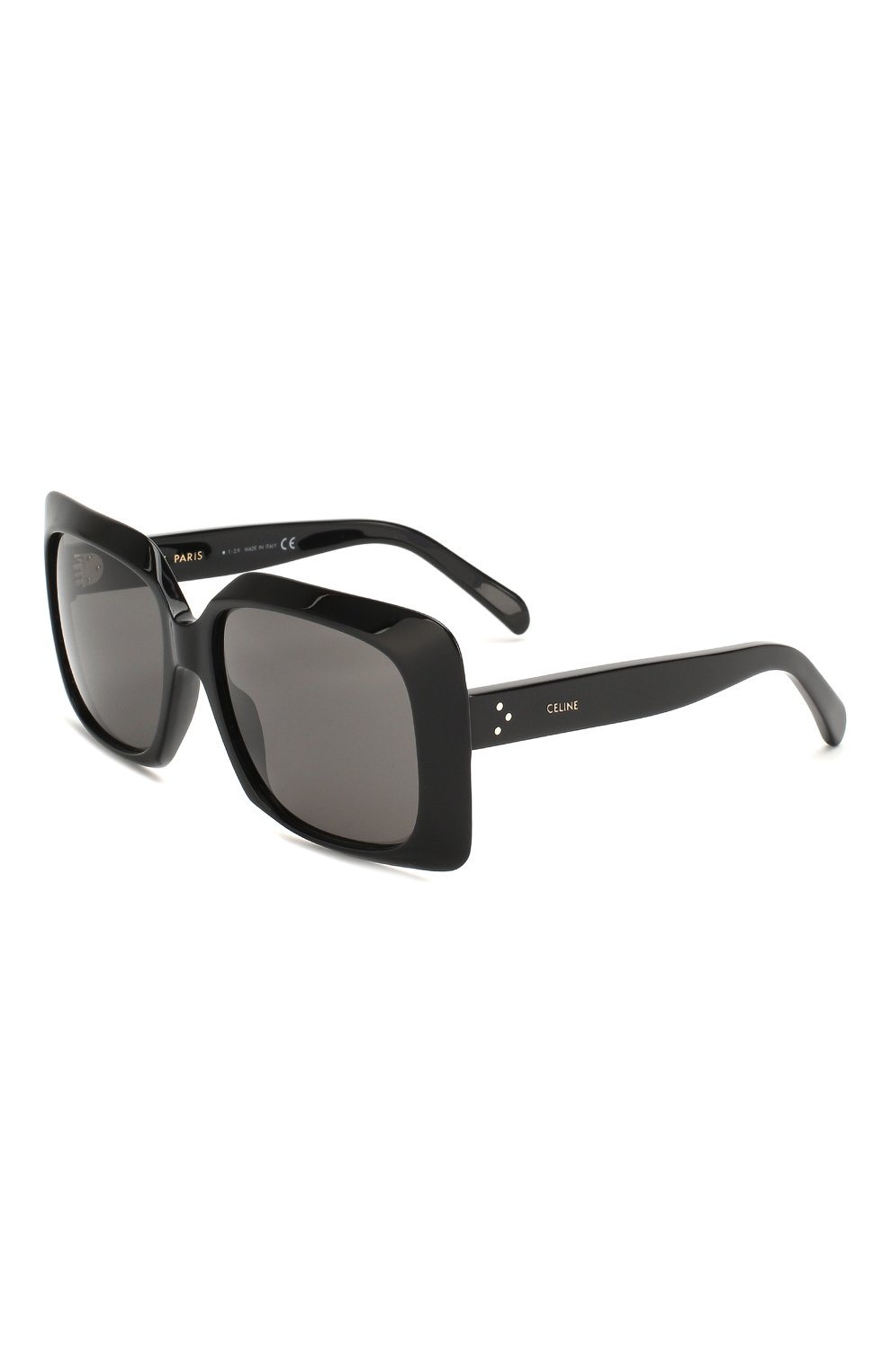 Женские солнцезащитные очки CELINE EYEWEAR черного цвета, арт. CL40096I 01A | Фото 1