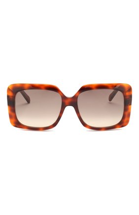 Женские солнцезащитные очки CELINE EYEWEAR коричневого цвета по цене 26850 руб., арт. CL40096I 55F | Фото 3 Женские солнцезащитные очки CELINE EYEWEAR коричневого цвета, арт. CL40096I 55F | Фото 3