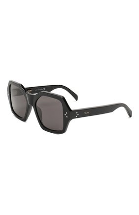 Женские солнцезащитные очки CELINE EYEWEAR черного цвета по цене 26850 руб., арт. CL40104I 01A | Фото 1 Женские солнцезащитные очки CELINE EYEWEAR черного цвета, арт. CL40104I 01A | Фото 1
