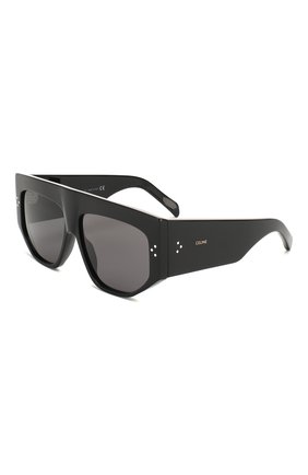 Женские солнцезащитные очки CELINE EYEWEAR черного цвета по цене 32050 руб., арт. CL40106I 01A | Фото 1 Женские солнцезащитные очки CELINE EYEWEAR черного цвета, арт. CL40106I 01A | Фото 1