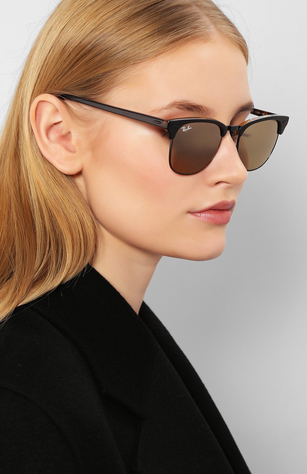 Женские солнцезащитные очки RAY-BAN коричневого цвета по цене 12200 руб., арт. 3016-12773K | Фото 2 Женские солнцезащитные очки RAY-BAN коричневого цвета, арт. 3016-12773K | Фото 2