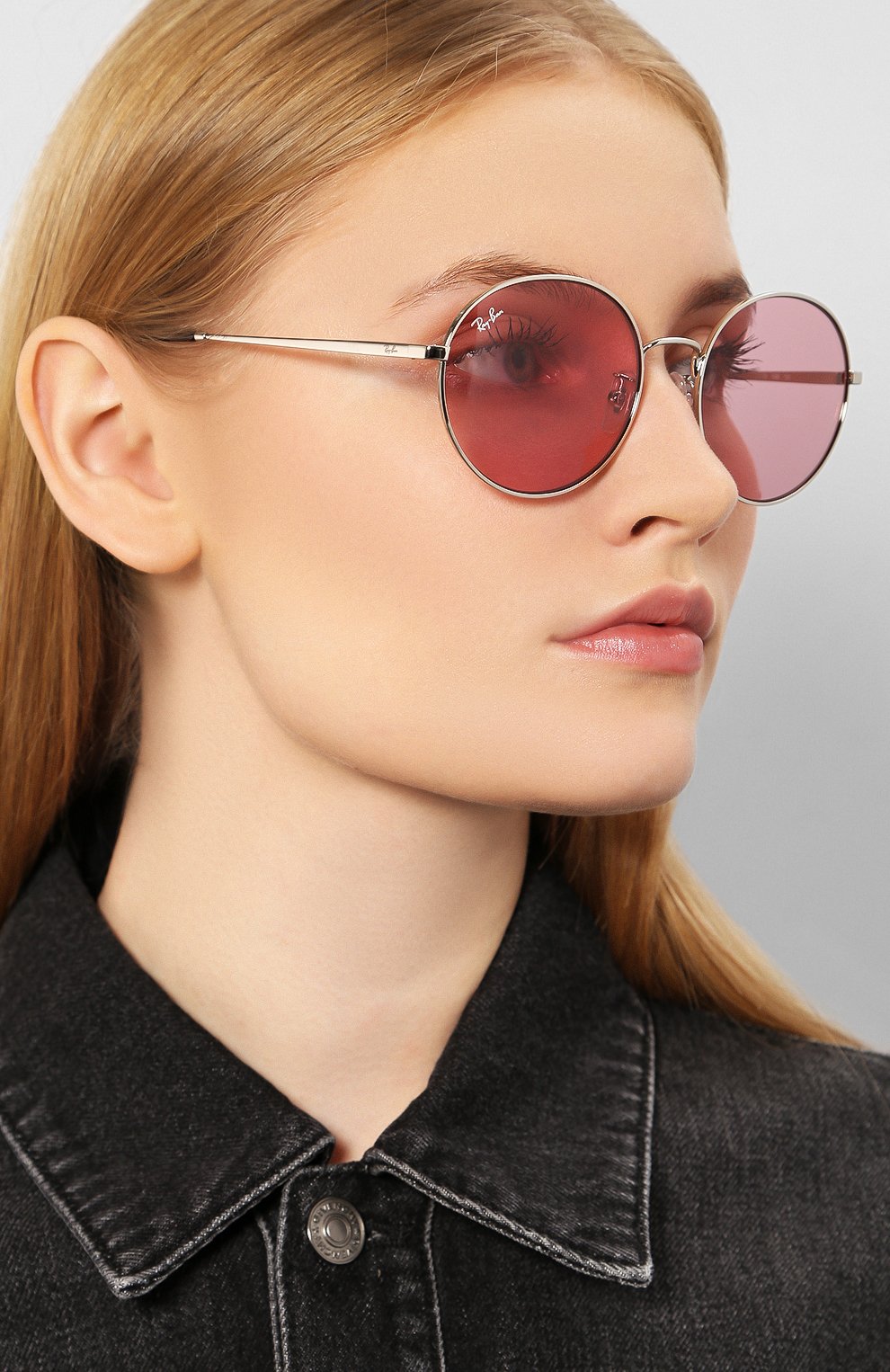 Женские солнцезащитные очки RAY-BAN розового цвета по цене 9200 руб., арт. 3612-003/84 | Фото 2 Женские солнцезащитные очки RAY-BAN розового цвета, арт. 3612-003/84 | Фото 2