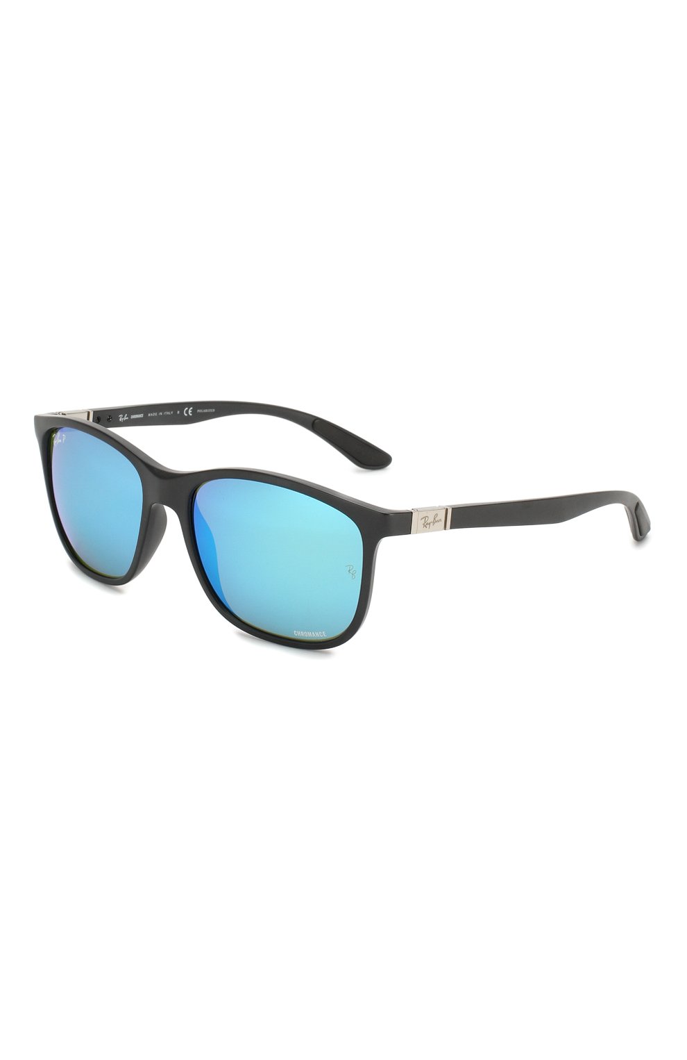 Женские солнцезащитные очки RAY-BAN голубого цвета, арт. 4330CH-601SA1 | Фото 1
