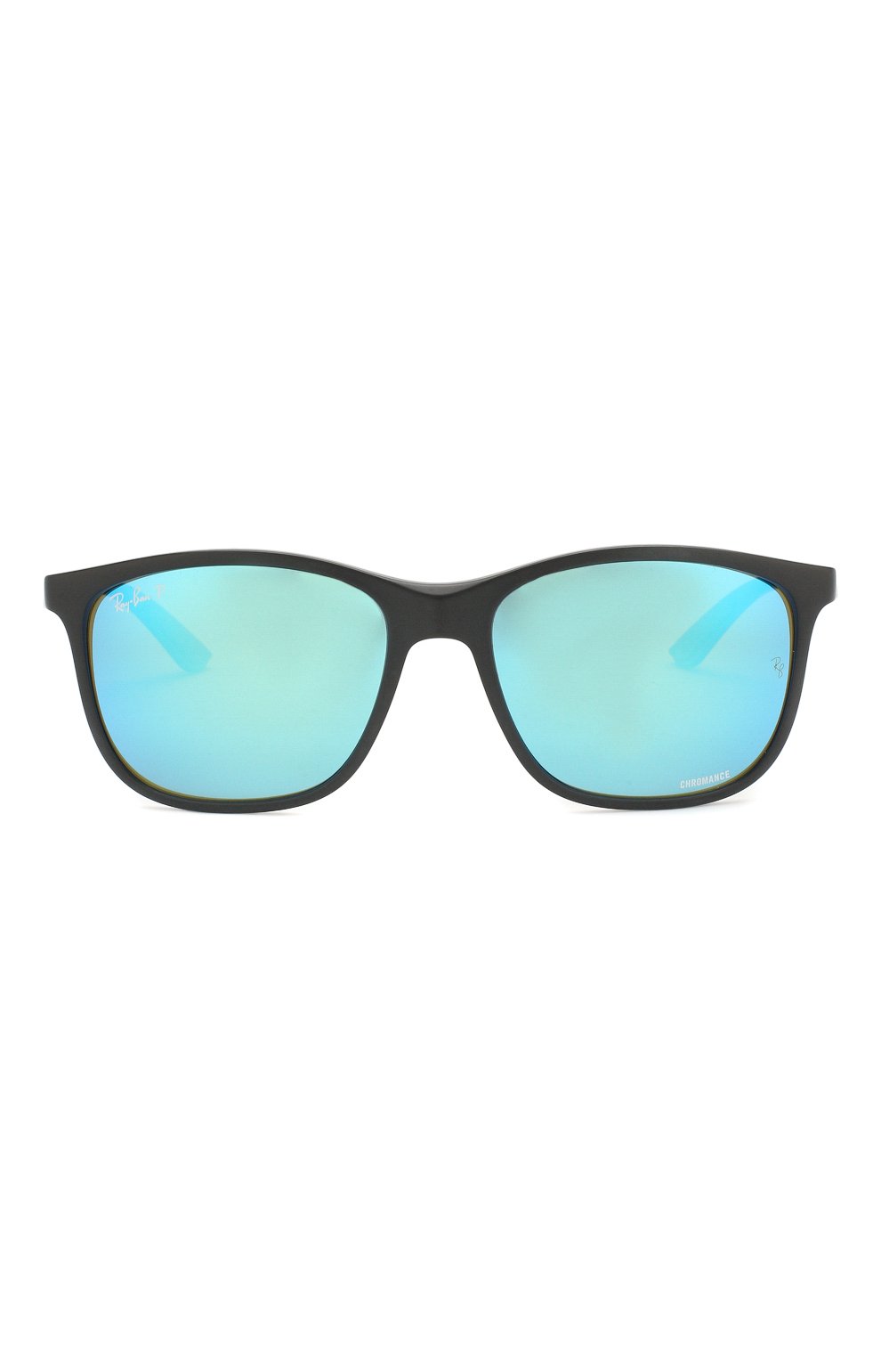 Женские солнцезащитные очки RAY-BAN голубого цвета по цене 15800 руб., арт. 4330CH-601SA1 | Фото 4 Женские солнцезащитные очки RAY-BAN голубого цвета, арт. 4330CH-601SA1 | Фото 4