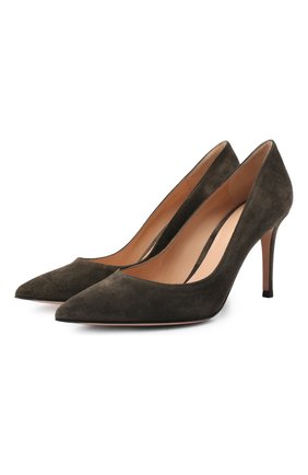 Замшевые туфли Gianvito 85 | Фото №1 Замшевые туфли Gianvito 85 | Фото №1