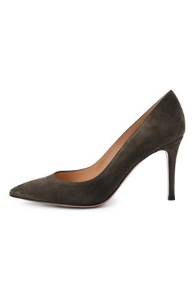 Замшевые туфли Gianvito 85 | Фото №2 Замшевые туфли Gianvito 85 | Фото №2