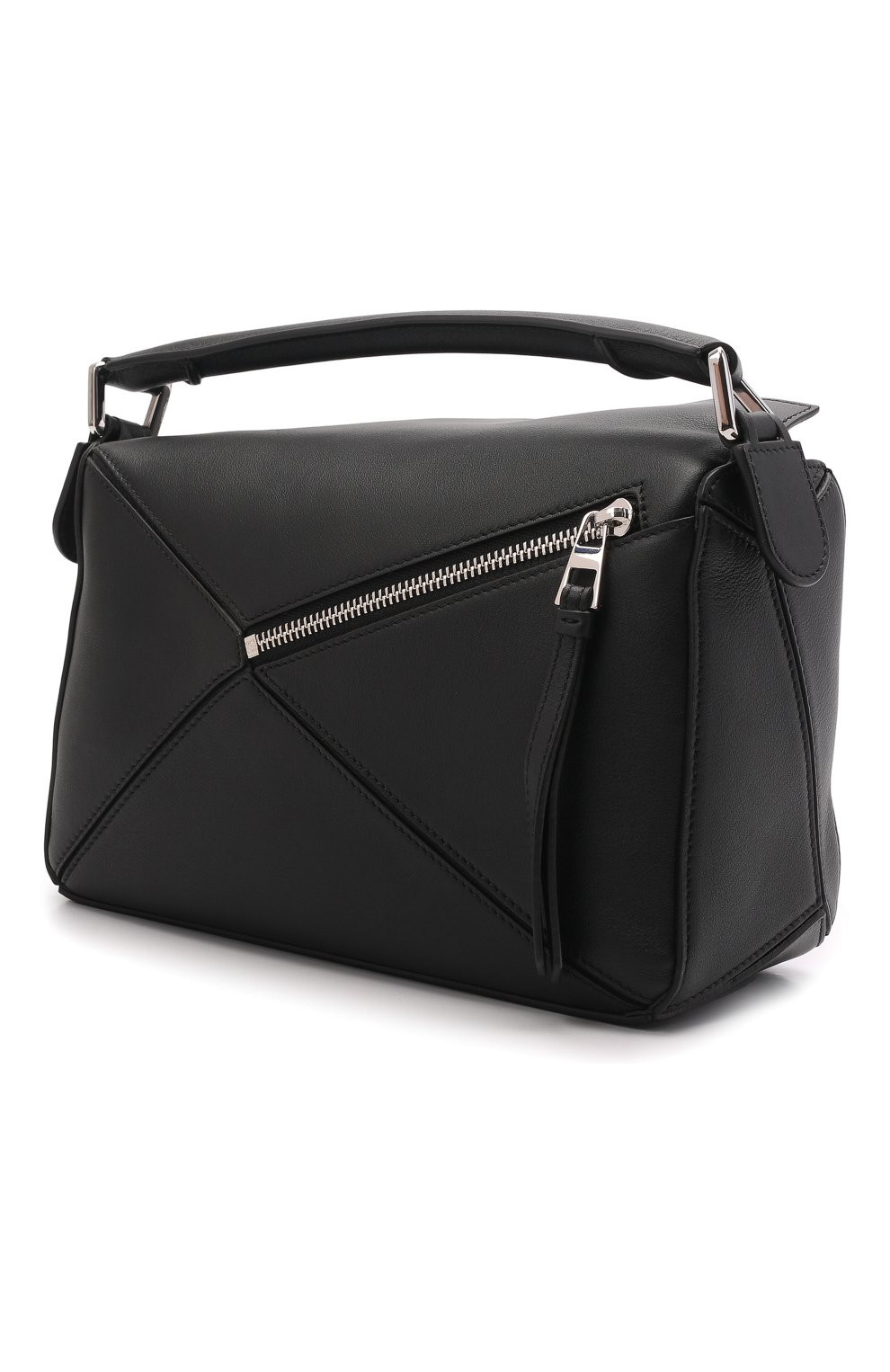 Женская сумка puzzle LOEWE черного цвета по цене 183000 руб., арт. 322.30.S21 | Фото 4 Женская сумка puzzle LOEWE черного цвета, арт. 322.30.S21 | Фото 4