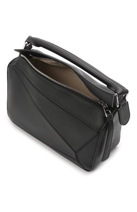 Женская сумка puzzle LOEWE черного цвета по цене 183000 руб., арт. 322.30.S21 | Фото 5 Женская сумка puzzle LOEWE черного цвета, арт. 322.30.S21 | Фото 5