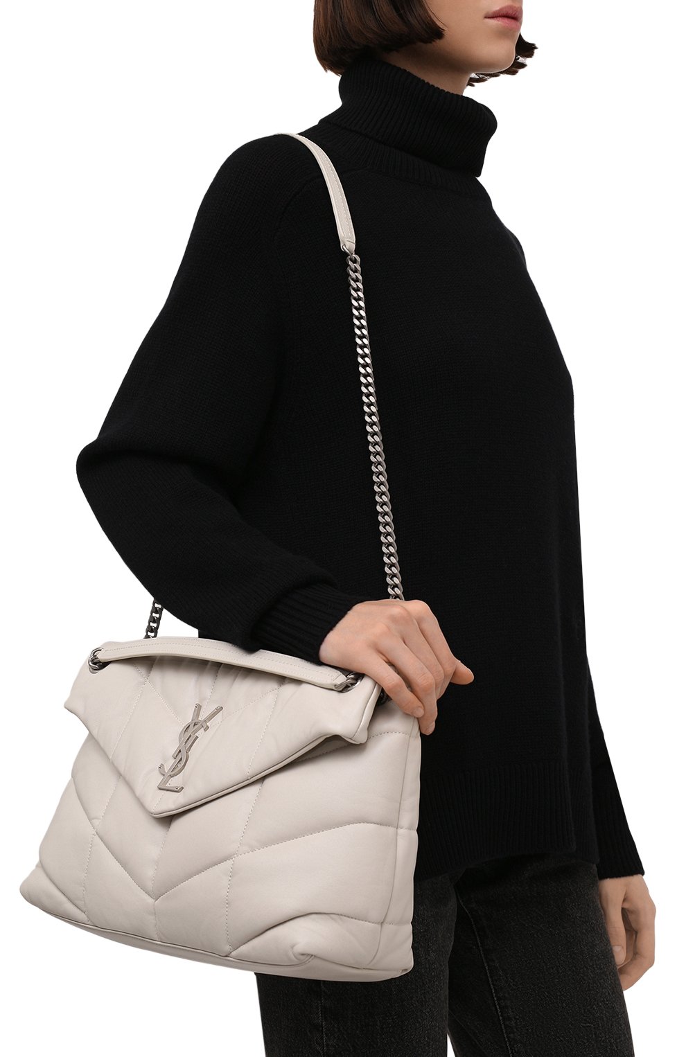 loulou saint laurent beige