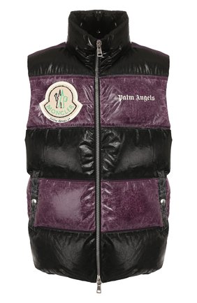 Пуховый жилет 8 Moncler Palm Angels | Фото №1 Пуховый жилет 8 Moncler Palm Angels | Фото №1