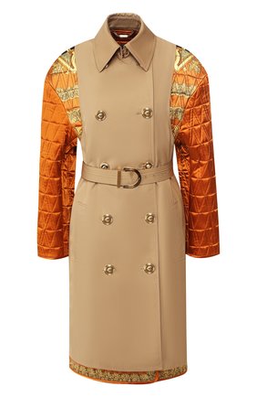 Женское пальто VERSACE бежевого цвета по цене 387000 руб., арт. A84139/A226116 | Фото 1 Женское пальто VERSACE бежевого цвета, арт. A84139/A226116 | Фото 1