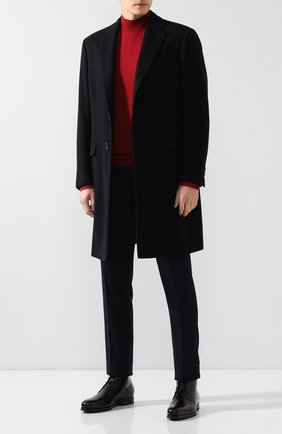 Мужские кожаные ботинки SANTONI черного цвета по цене 75250 руб., арт. MCAZ16775SI5YSKTN01 | Фото 2 Мужские кожаные ботинки SANTONI черного цвета, арт. MCAZ16775SI5YSKTN01 | Фото 2