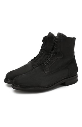 Мужские замшевые ботинки SANTONI темно-серого цвета по цене 116500 руб., арт. MCC017072MI5YR0QG56 | Фото 1 Мужские замшевые ботинки SANTONI темно-серого цвета, арт. MCC017072MI5YR0QG56 | Фото 1