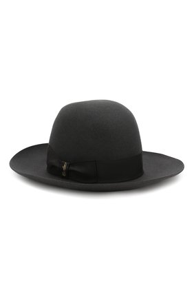 Женская фетровая шляпа BORSALINO темно-серого цвета по цене 33500 руб., арт. 212993 | Фото 1 Женская фетровая шляпа BORSALINO темно-серого цвета, арт. 212993 | Фото 1
