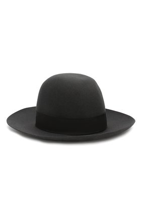 Женская фетровая шляпа BORSALINO темно-серого цвета по цене 33500 руб., арт. 212993 | Фото 2 Женская фетровая шляпа BORSALINO темно-серого цвета, арт. 212993 | Фото 2