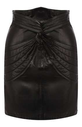 Женская кожаная юбка ISABEL MARANT черного цвета по цене 136500 руб., арт. JU1022-19A003I/CHAZ | Фото 1 Женская кожаная юбка ISABEL MARANT черного цвета, арт. JU1022-19A003I/CHAZ | Фото 1