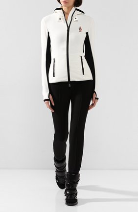 Женский толстовка moncler grenoble MONCLER GRENOBLE белого цвета по цене 38400 руб., арт. E2-098-84521-00-80093 | Фото 2 Женский толстовка moncler grenoble MONCLER GRENOBLE белого цвета, арт. E2-098-84521-00-80093 | Фото 2