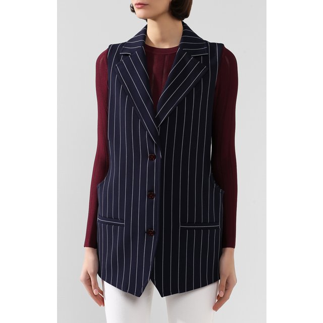 фото Жилет в полоску see by chloé