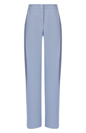 Женские брюки со стрелками JACQUEMUS голубого цвета по цене 63700 руб., арт. 193PA03/15330 | Фото 1 Женские брюки со стрелками JACQUEMUS голубого цвета, арт. 193PA03/15330 | Фото 1