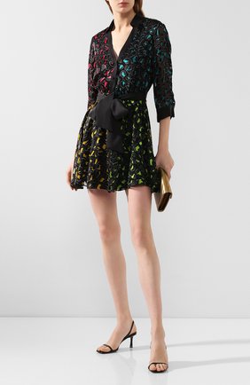 Женское платье с поясом ALICE + OLIVIA разноцветного цвета по цене 41650 руб., арт. CC908B62539 | Фото 2 Женское платье с поясом ALICE + OLIVIA разноцветного цвета, арт. CC908B62539 | Фото 2