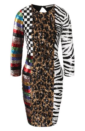 Женское платье с пайетками ALICE + OLIVIA разноцветного цвета по цене 75300 руб., арт. CC908E56537 | Фото 1 Женское платье с пайетками ALICE + OLIVIA разноцветного цвета, арт. CC908E56537 | Фото 1