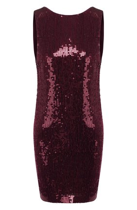 Женское платье с пайетками ALICE + OLIVIA бордового цвета по цене 37150 руб., арт. CC909E54529 | Фото 1 Женское платье с пайетками ALICE + OLIVIA бордового цвета, арт. CC909E54529 | Фото 1