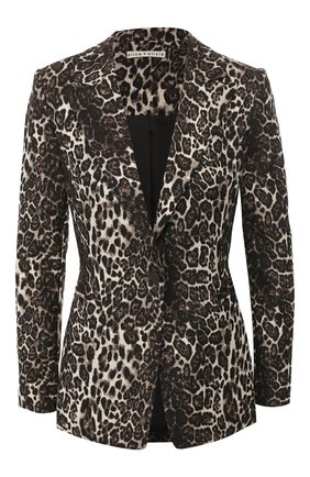 Женский жакет ALICE + OLIVIA леопардового цвета по цене 47900 руб., арт. CC909R16204 | Фото 1 Женский жакет ALICE + OLIVIA леопардового цвета, арт. CC909R16204 | Фото 1