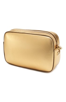 Детская кожаная сумка DOLCE & GABBANA золотого цвета по цене 37100 руб., арт. EB0210/AI249 | Фото 2 Детская кожаная сумка DOLCE & GABBANA золотого цвета, арт. EB0210/AI249 | Фото 2