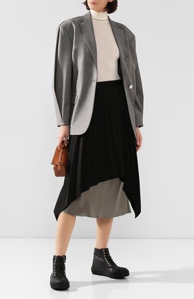 Женские кожаные ботинки les meuniers JACQUEMUS черного цвета по цене 43450 руб., арт. 194F012/74990 | Фото 2 Женские кожаные ботинки les meuniers JACQUEMUS черного цвета, арт. 194F012/74990 | Фото 2