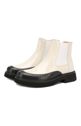 Женские кожаные челси TOD’S белого цвета по цене 42850 руб., арт. XXW04C0V830SFK | Фото 1 Женские кожаные челси TOD’S белого цвета, арт. XXW04C0V830SFK | Фото 1