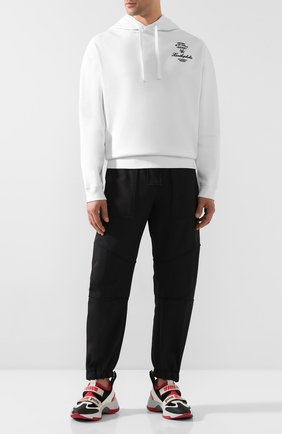 Мужской хлопковое худи RAF SIMONS белого цвета по цене 49950 руб., арт. 192-164A-19004 | Фото 2 Мужской хлопковое худи RAF SIMONS белого цвета, арт. 192-164A-19004 | Фото 2