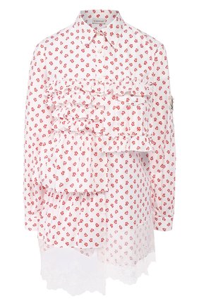 Женская блузка 4 moncler simone rocha MONCLER GENIUS красного цвета по цене 65500 руб., арт. E2-09W-55202-00-54ACW | Фото 1 Женская блузка 4 moncler simone rocha MONCLER GENIUS красного цвета, арт. E2-09W-55202-00-54ACW | Фото 1