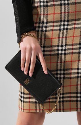 Женская сумка hannah BURBERRY черного цвета по цене 57200 руб., арт. 8020728 | Фото 2 Женская сумка hannah BURBERRY черного цвета, арт. 8020728 | Фото 2