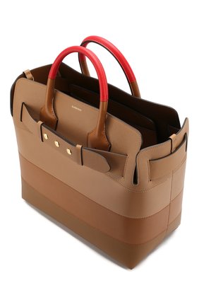 Женская сумка belt medium BURBERRY бежевого цвета, арт. 8019952 | Фото 4 (Сумки-технические: Сумки top-handle; Размер: medium; Материал: Натуральная кожа)