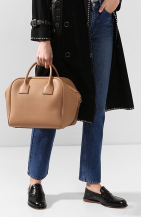Женская сумка cube medium BURBERRY бежевого цвета по цене 148000 руб., арт. 8019363 | Фото 2 Женская сумка cube medium BURBERRY бежевого цвета, арт. 8019363 | Фото 2