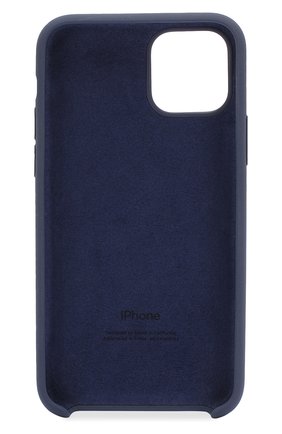 Мужской чехол для iphone 11 pro APPLE синего цвета по цене 3990 руб., арт. MWYJ2ZM/A | Фото 2 Мужской чехол для iphone 11 pro APPLE синего цвета, арт. MWYJ2ZM/A | Фото 2