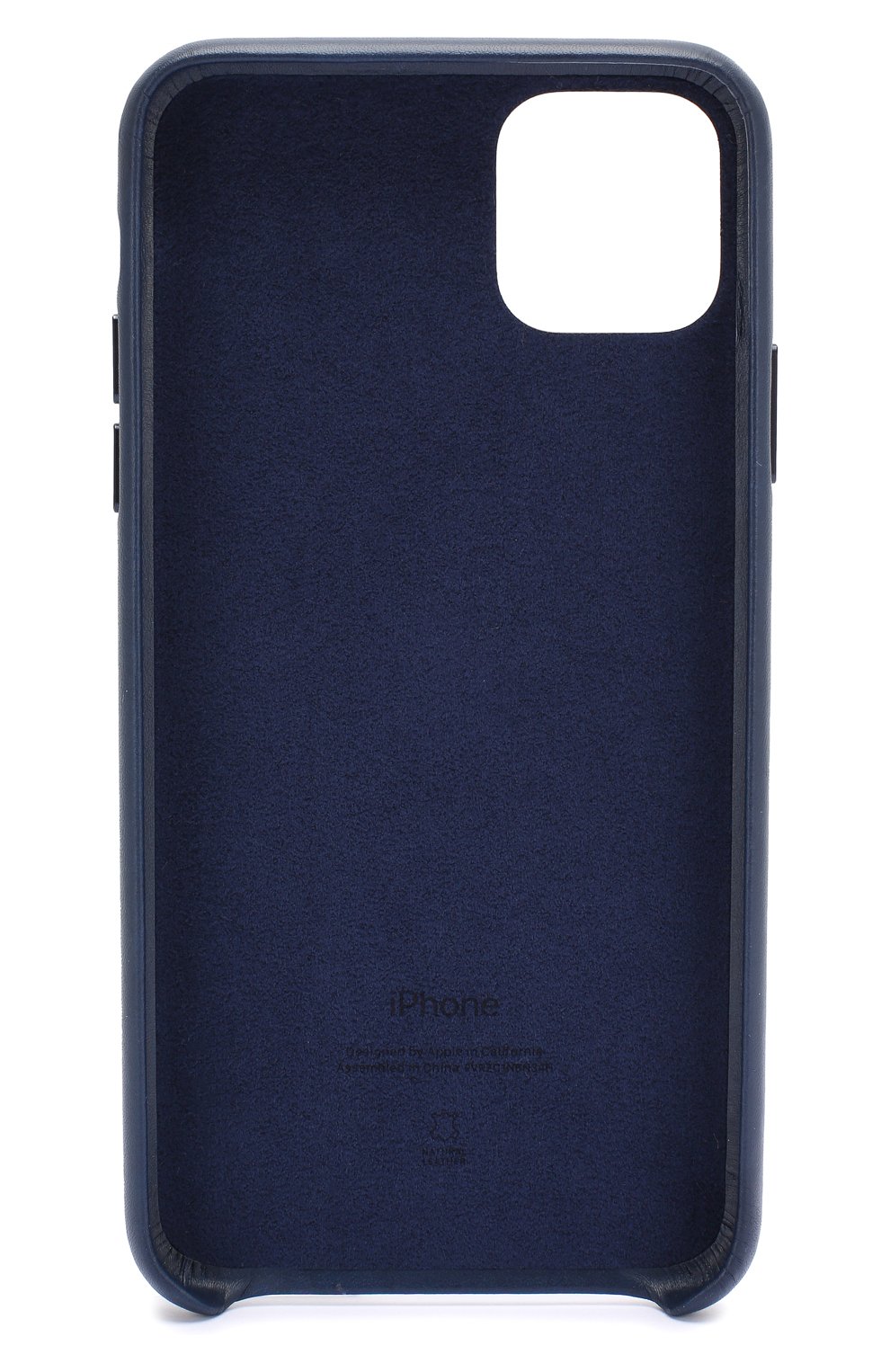 Мужской чехол для iphone 11 pro max APPLE синего цвета по цене 4990 руб., арт. MX0G2ZM/A | Фото 2 Мужской чехол для iphone 11 pro max APPLE синего цвета, арт. MX0G2ZM/A | Фото 2