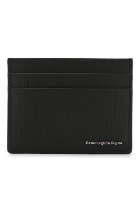Мужской кожаный футляр для кредитных карт ERMENEGILDO ZEGNA черного цвета по цене 17050 руб., арт. E1139J-LHJAK | Фото 1 Мужской кожаный футляр для кредитных карт ERMENEGILDO ZEGNA черного цвета, арт. E1139J-LHJAK | Фото 1