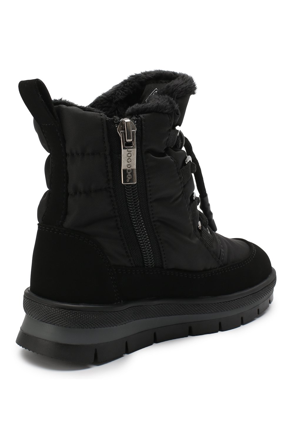 Утепленные сапоги JOG DOG детские черного цвета — купить в интернетмагазине ЦУМ, арт. 13018R