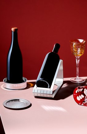 Подставка для бутылки вина graphik CHRISTOFLE серебряного цвета, арт. 04244150 | Фото 2 (Интерьер_коллекция: Graphik (Silver Plated); Ограничения доставки: fragile-2)